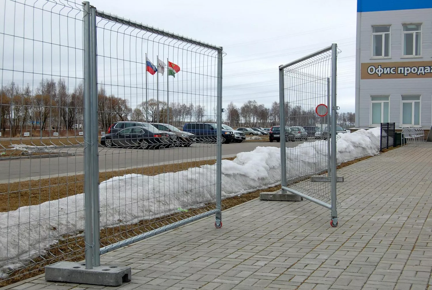 Ограждения для объектов строительства